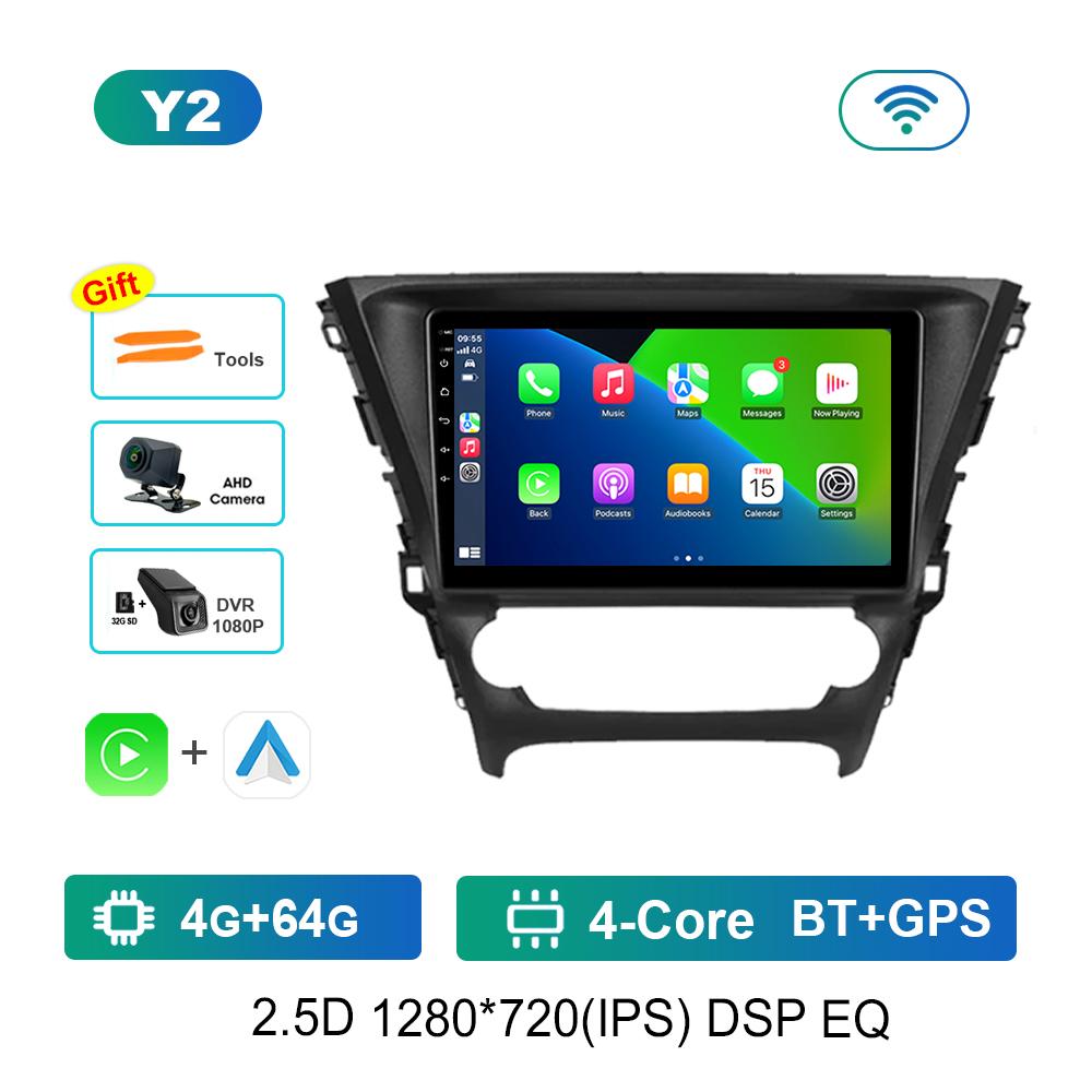 10.1 '' Touch Screen Android OS WiFi BT for Toyota Avensis 3 2015 - 2018 GPS Navigation Car Video Multimedia Player Head Unit
