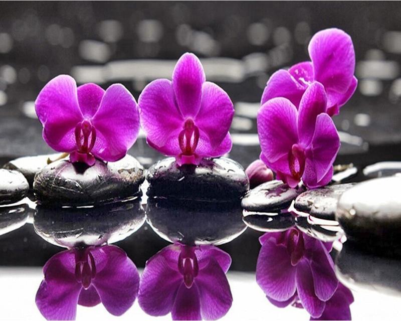 5D DIY Diamond Painting Full Round Square Rose Landscape Rhinestones Diamond Embroidery Cross Stitch Flowers Mosaic Handicraft