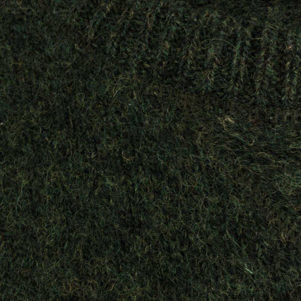 VAN HEUSEN 90er Wolle Old Langarm Rundhals Strick M grün Pullover Herren Gebraucht