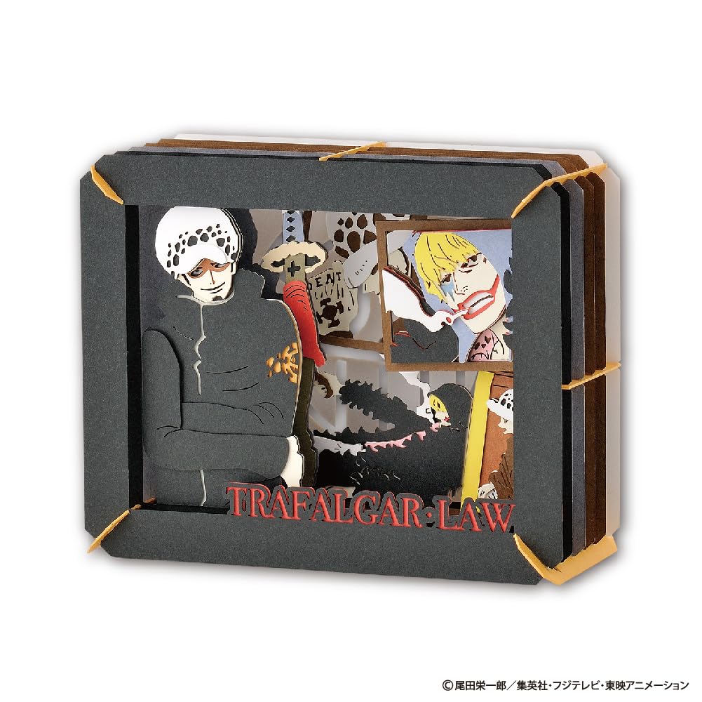 Ensky One Piece Paper Theater Trafalgar Law H80 x W100 x D42mm Paper [Renewal] PT-158X Approx.