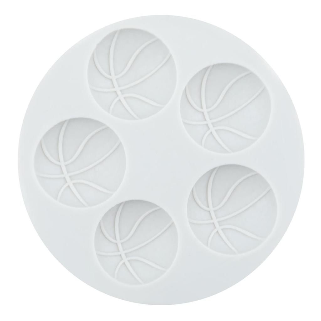 Basketball Silicone Molds Rugby Football Baseball Fondant Mold Cake Decorating Tools Cupcake Topper Candy Resin Clay Chocolate Gumpaste Mold