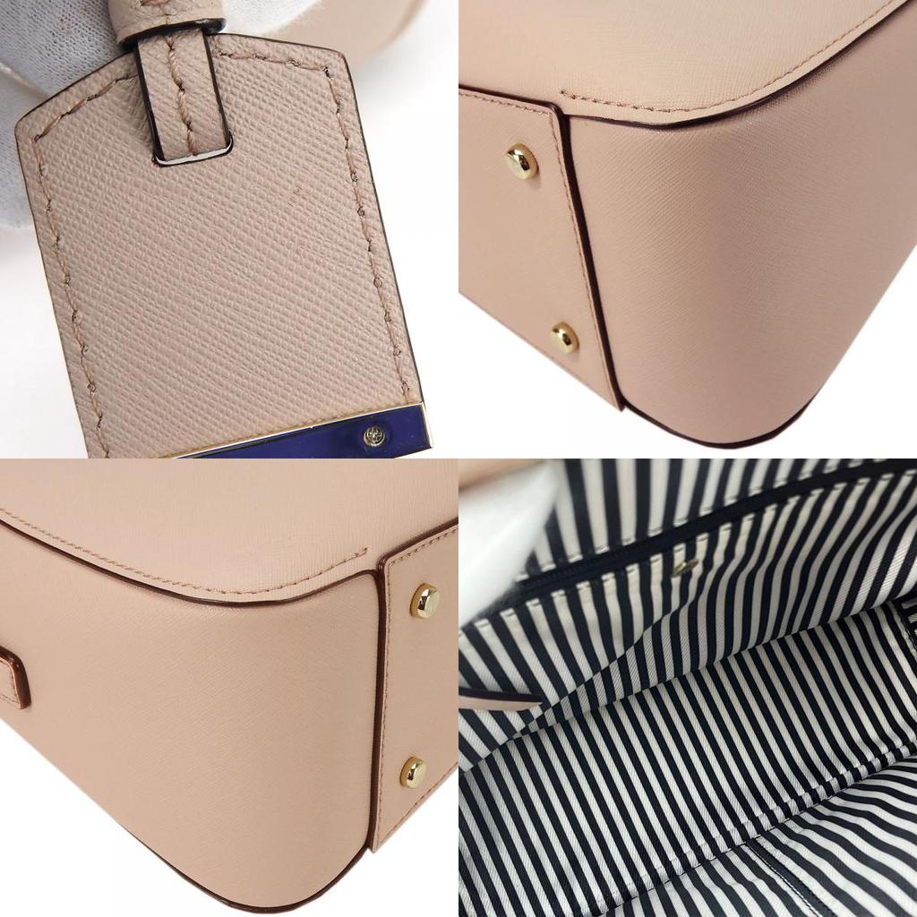 Used Kate Spade Handbag PXRU7445 leather pink pink 2way