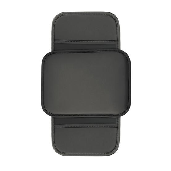 Car Armrest Cushion Cover Console Box Storage Pad Protector Leather Accessory