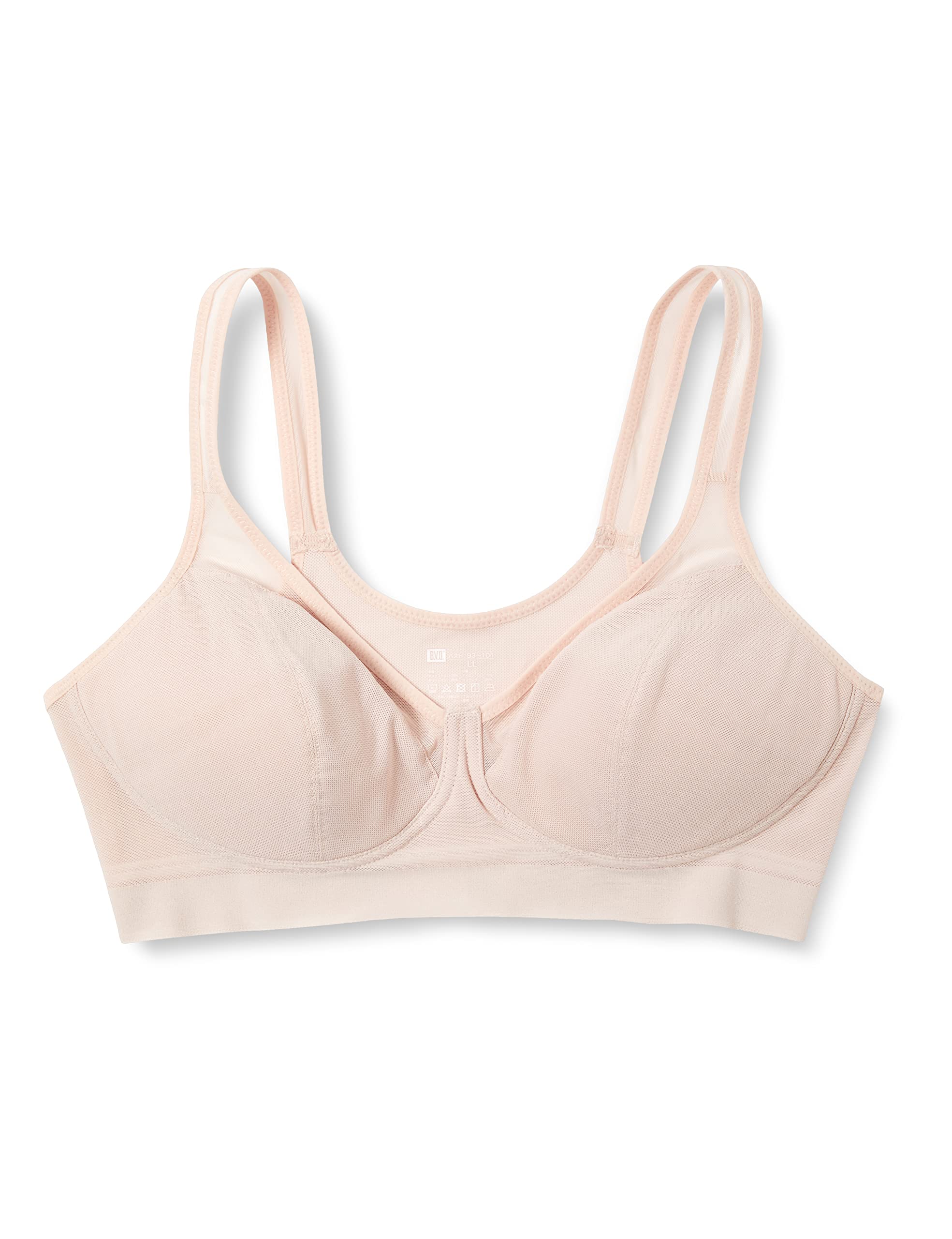 

бюстгальтер с сеткой Доступно эксклюзивно Peach Размер B.V.D. Suzubra, легкий, дышащий, дышащий дизайн половинного топа, быстросохнущий. онлайн. Женский