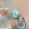 Case for Apple AirPods 1 2 Pro 3rd Generation Case Cute with Strap Fundas Earpods Soft Cover for AirPods Pro 2 Case Silicone