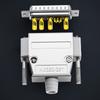 High Current 30Amp Mixed D-Sub Connector 9W4 Male/ Female 5+4D-SUB Pin Power Mixed Contact PCB Mount Lock Secure Use