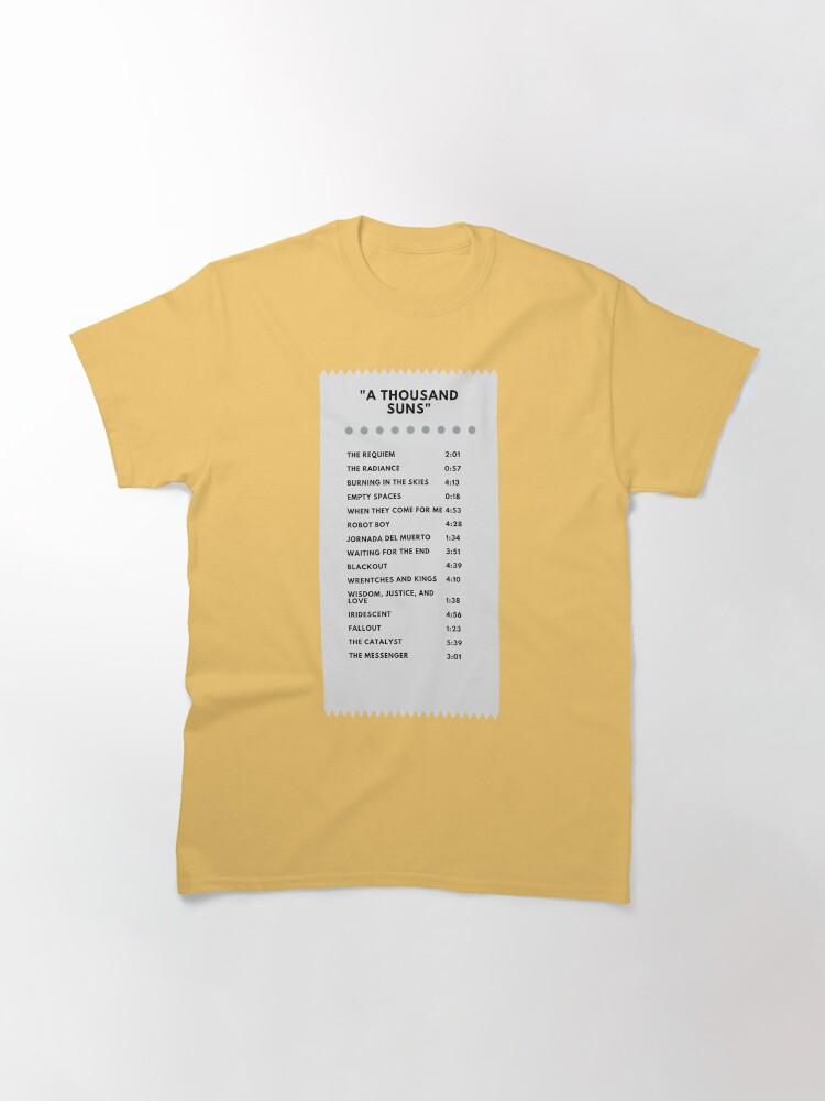 "A THOUSAND SUNS" CARTOON RECEIPT Classic T-Shirt