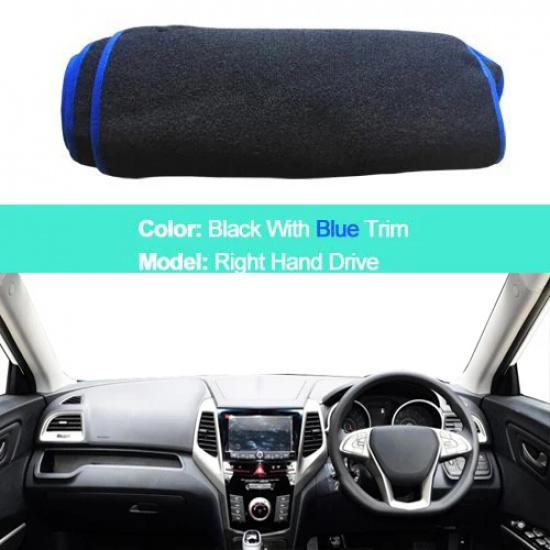 Car Dashboard Cover Carpet Cape Dash Mat For Ssangyong Tivoli 2015 -  LHD RHD 2 Layers Sun Shade DashMat Pad 2016 2017 2018