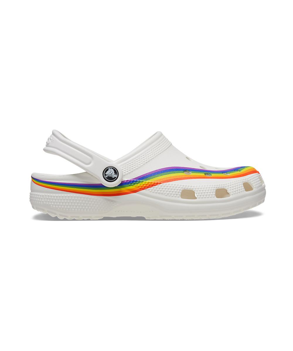 Crocs Universal Classic Rainbow Die Clogs