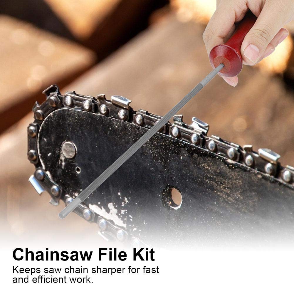 Chainsaw Chainsaw Alloy Depth Saw Hand Power Tool Set of 8 Sharpener, File, Filing, Gauge, Tool, Sharpener, Kit, Maintenance, Woodworking,