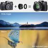 Digital Camera Video Vlog Camcorder Portable Handheld 16X Digital Zoom PX HD NightvisionS Selfie Camera for YouTube 4K