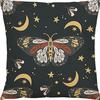 Tarot Printed Line Pillow Cover Moon Star Home Bedroom Sofa Pillow Cushion Cover