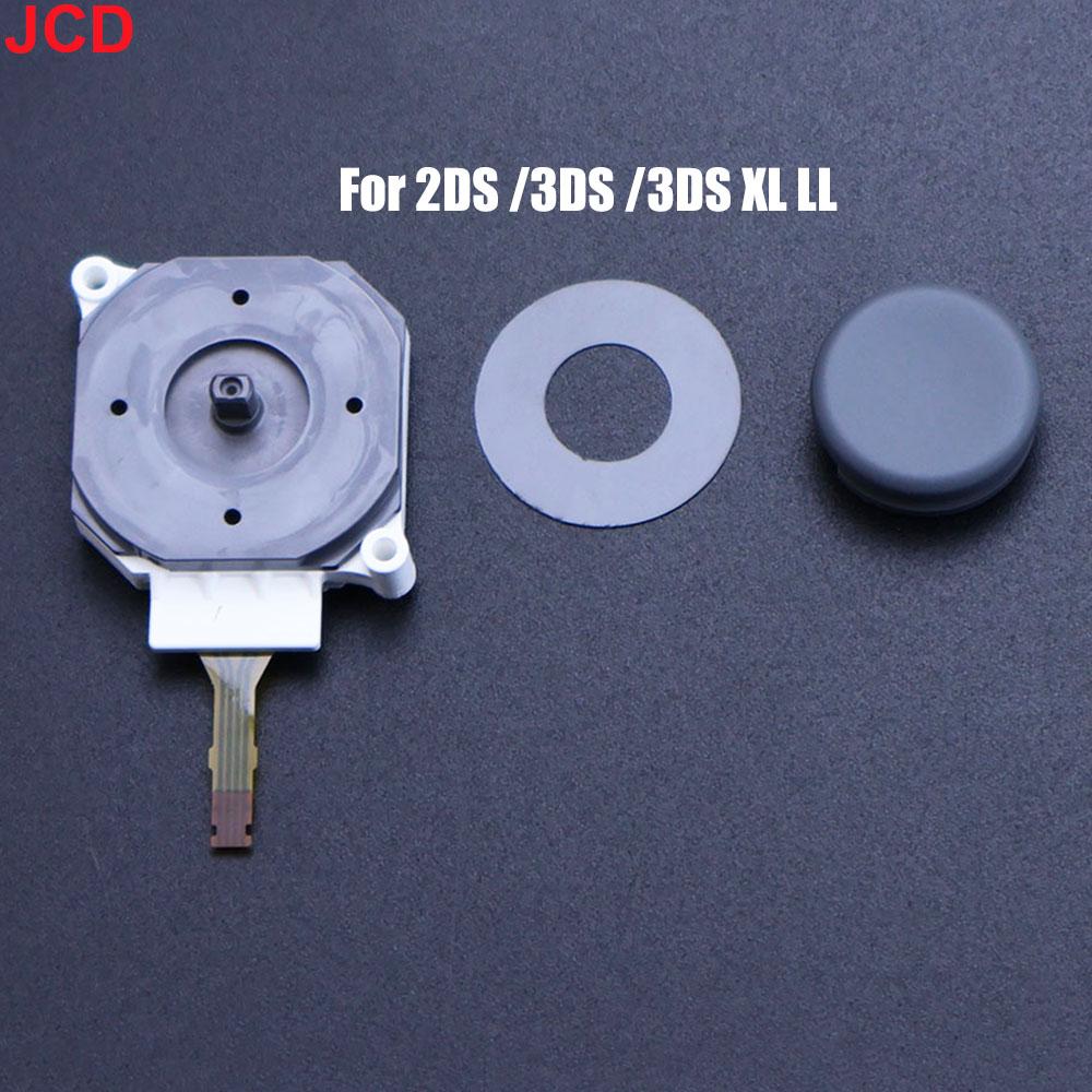 JCD 1set For 3DS 3DSXL 3DSLL Controller Analog Dust Ring PAD Rocker Stick Cap For New 2DS 3DS LLXL 3D Thumbstick Joystick Button