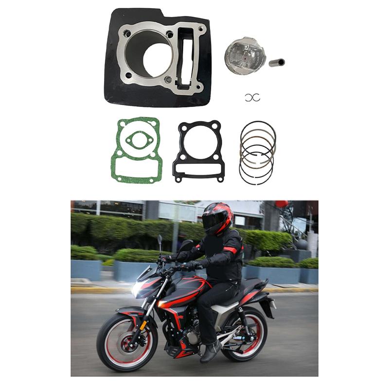 NIEUW-Big Bore Cilinder Zuiger Kit 67mm Voor Vento Tornado 250 Rocketman 250 250CC Motorfiets Motor Accessoires