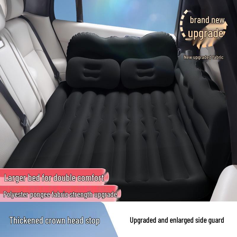 Three-Seven Split Inflatable Car Bed for Kids - Universal Foldable Rear-Seat Travel Mattress for Sedans & SUVs