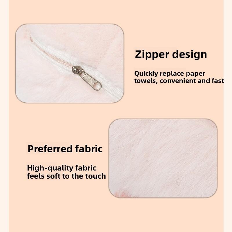 NEW Car Tissue Box Cute Little Elephant Cute Cartoon Doll Tissue Bag Car Hanging Cardboard Box Internet Celebrity Tissue New