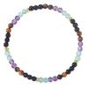 Green Aventurine Amethyst Tiger Eye And Black Onyx Beaded Bracelet Balanced Fashion Jewelry For Men And Women Daily Wear Simple Versatile Accessory