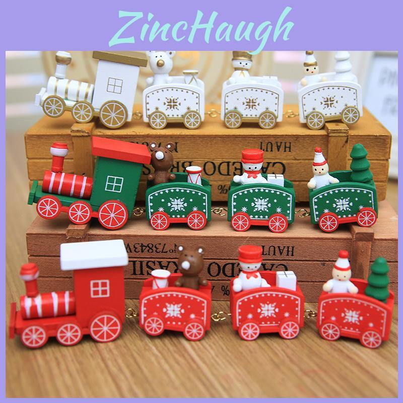 Enchanting Xmas Wooden Train Ornament For Kids Christmas Tree Decoration Delight