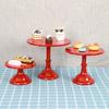 Wrought Iron Cake Stand Home Party Dessert Display Stand Wedding Decoration Birthday Cake Tray Afternoon Tea Fruit Dessert Tray