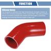 X AUTOHAUX Silicone Hose Silicone Pipe Radiator Hose 1pc Inner Diameter 57mm Length 90mm