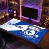 Cardiff City Custom Large Mouse Pad, Personalized Name Text Print, Football Logo Non‑Slip Desk Mat Gaming Gift