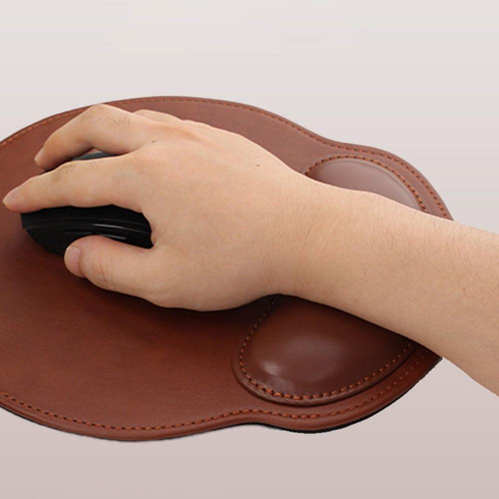 2Pcs/Set Non-Slip Ergonomic Mouse Pad Creative Wristband Mouse Mat Keyboard Hand Cushion  Desktop