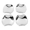 4pcs Side Door Handle Bowl Cover Trim Chrome ABS Fit for Honda Fit Jazz GR 2020‑2021