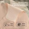 Women's New Summer Cotton Anti-bacterial Crotch No Mark Ice Silk High Split No Hip Briefs
