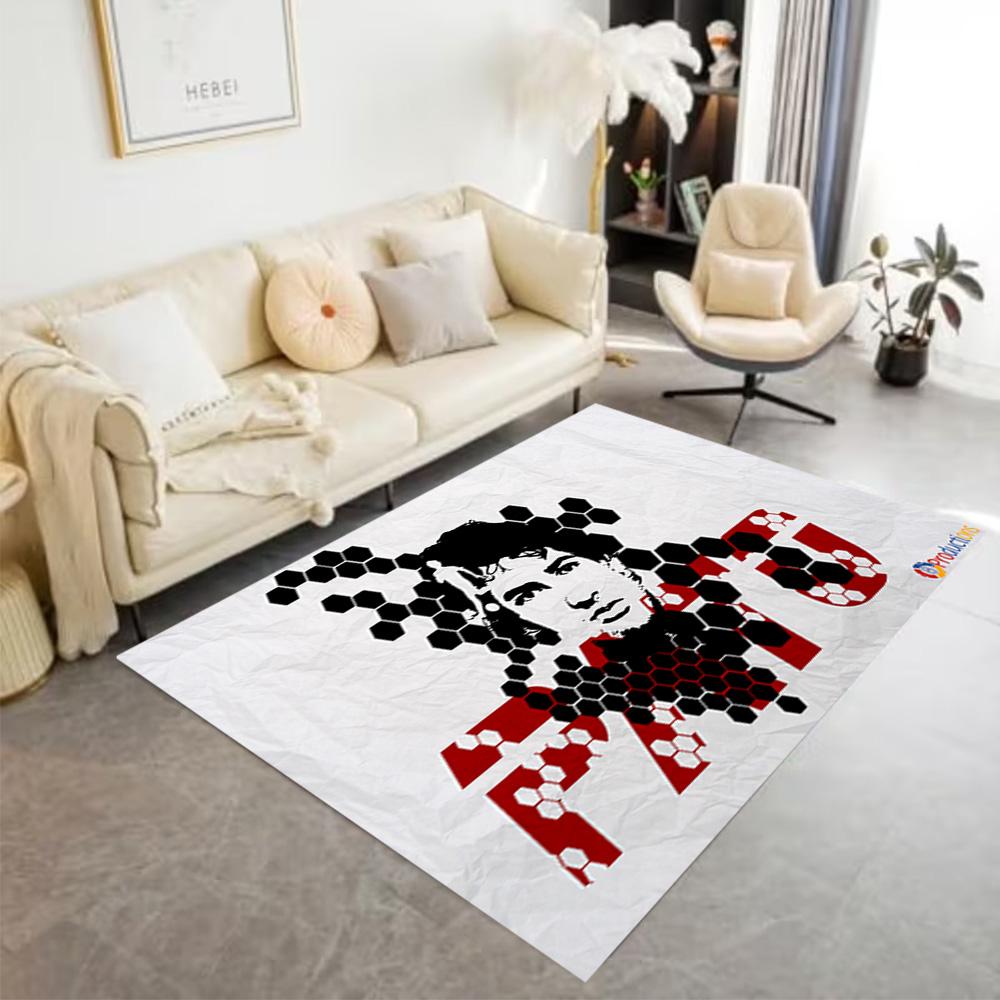 Street Art Revolution Carpet Design for Dining Room Outdoor Balcony Hallway Anti-slip Rug Decorate Offices Perfect Birthday/Christmas Gift Idea
