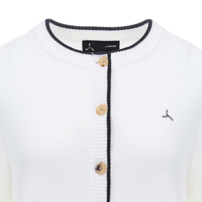 Li-Ning 1990 Women's Contrast Knitted Cardigan