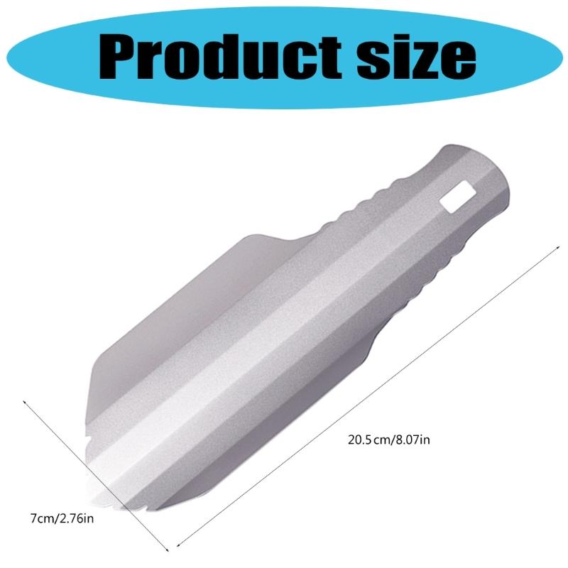 Durable Titaniums Hand Trowel Outdoor Premium Camping Trowel Designed for Lightweight Backpacking and Outdoor Efficiency