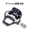 Road Bike Carbon Fiber Pedal and Cleat Set, Shimano SPD Compatible, Carbon and Nylon Binding Pedals for On-Road Use (SPD Compatible)