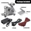 Electric belt grinder Belt Sander DIY Polishing Grinding Machine Mini Cutter Edges Sharpener Belt Head Sander DC12~24V