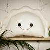 Dumpling Shape Plush Toy Cute Decorative Pillow Soft Stuffed Doll High-Elastic PP Cotton Toy Small Plush Cushion for Kids
