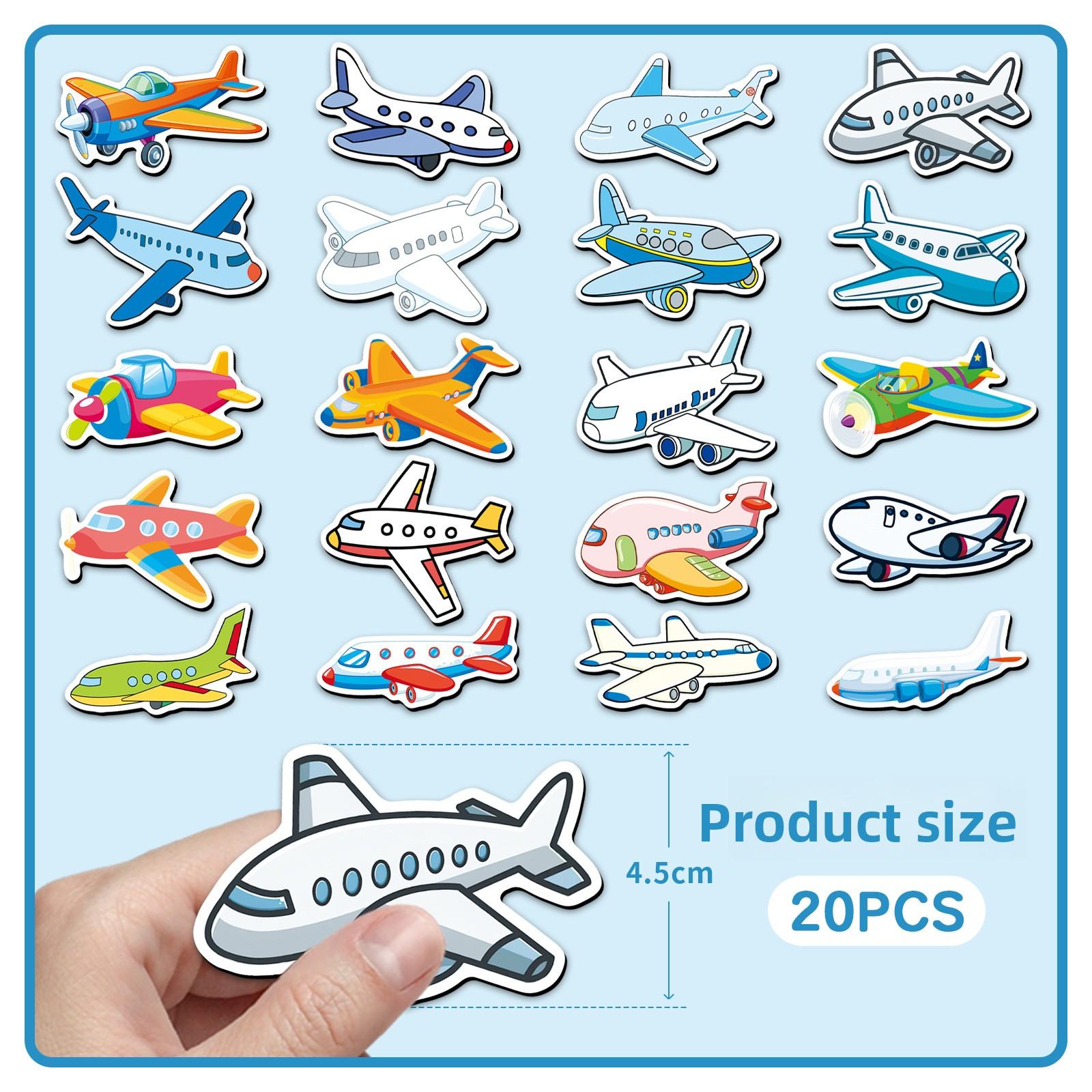 

20 штук персонализированных водонепроницаемых креативных магнитных наклеек для транспортных средств 5.5-8.5CM