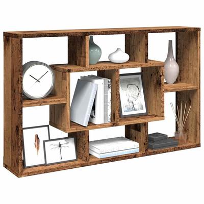 Wall Shelf Old Wood 85X16X52.5 Cm Glued Wood