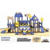 Indoor and Outdoor Playground Swing Set with Slide and Climbing Features for Kindergarten