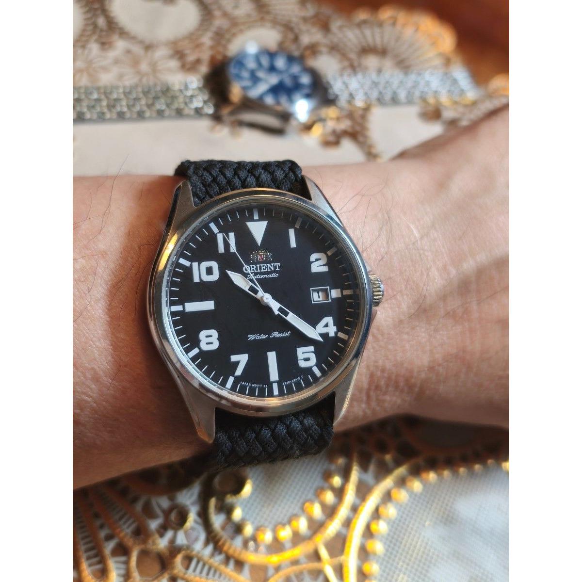 Orient ORIENT automatic winding military black ER2D-C0-A