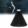 Velo Nero per Festival di Halloween Costume da Ruolo Accessorio Velo di Tulle Velo da Sposa Cosplay per Festa a Tema Copricapo