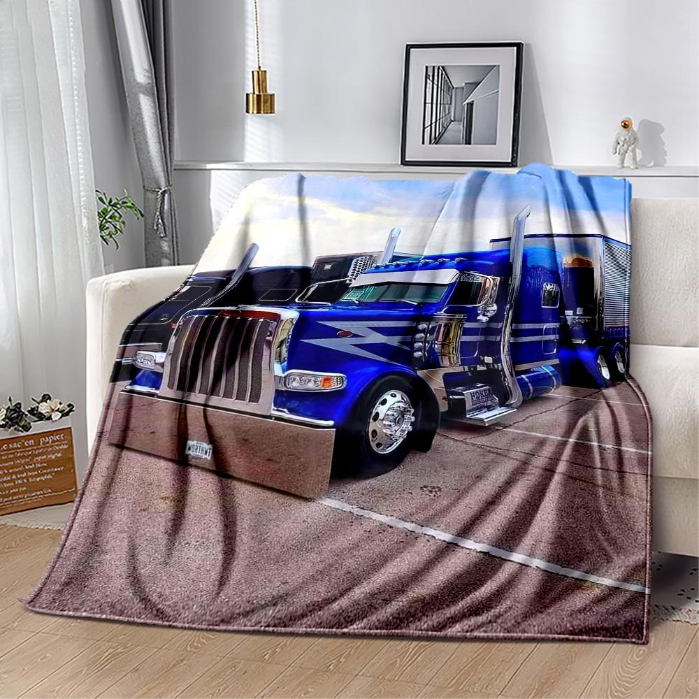 Kw Heavy Trucks Blanket Ultrasoft Great For Bedding Picnics Livingroom Four Seasons Universal Modern Birthday Christmas Gift Blanket