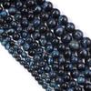 Natural Stone Deep Blue Tiger Eye Beads 6 8 10 12mm Round Loose Spacer Bead For Jewelry Making DIY Bracelet Necklace Accessories