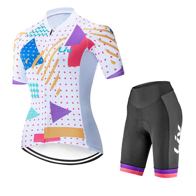 2026 Summer Cycling Suit Set Women's Road Cycling Sports Shirt Moisture Absorbing Cycling Jersey Cycling Bib Cycling Pants