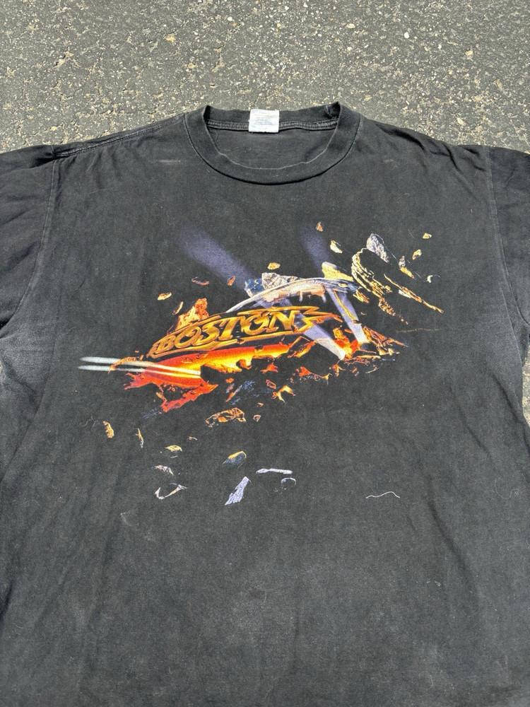 

Vintage 1995 Boston Band Tee Double Sided Graphics Reprint PA7384 Unisex T-Shirt L