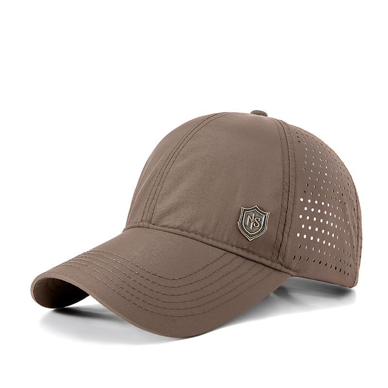 Big Size Quick Drying Baseball Cap Outdoors Perforated Soft Top Sun Protection Visor Hat Summer Hiking Sports Versatile Cap
