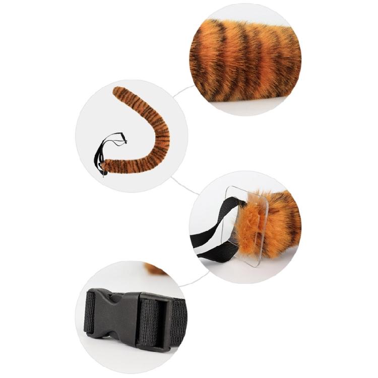 Tigeres Cosplay Costume Tigeres Ears Tail Halloween Tigeres Ear Headband Tail