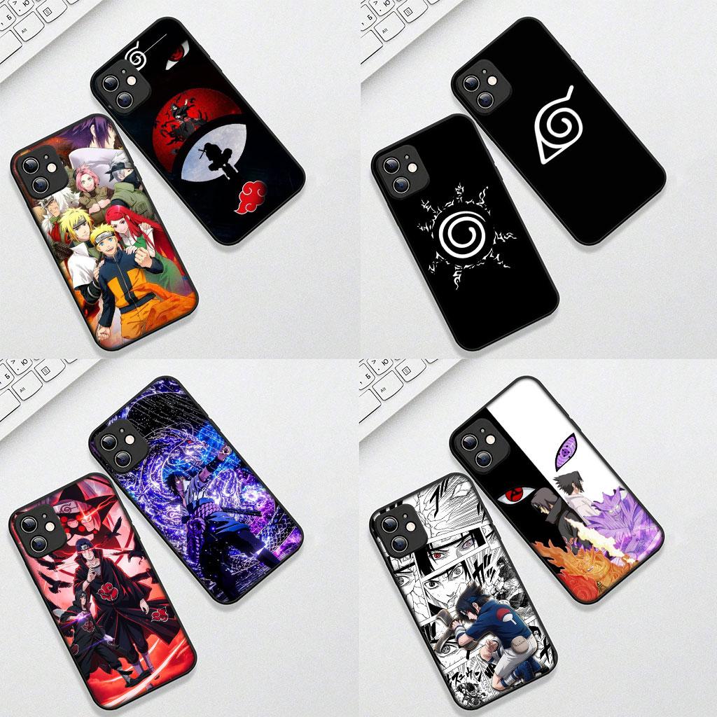 Itachi Uchiha Sasuke Narutos Akatsuki Cover for Apple iPhone 17 16 Plus 13 12 Pro Max Mini X XR ProMax 16E 15+ 16Plus Air Case