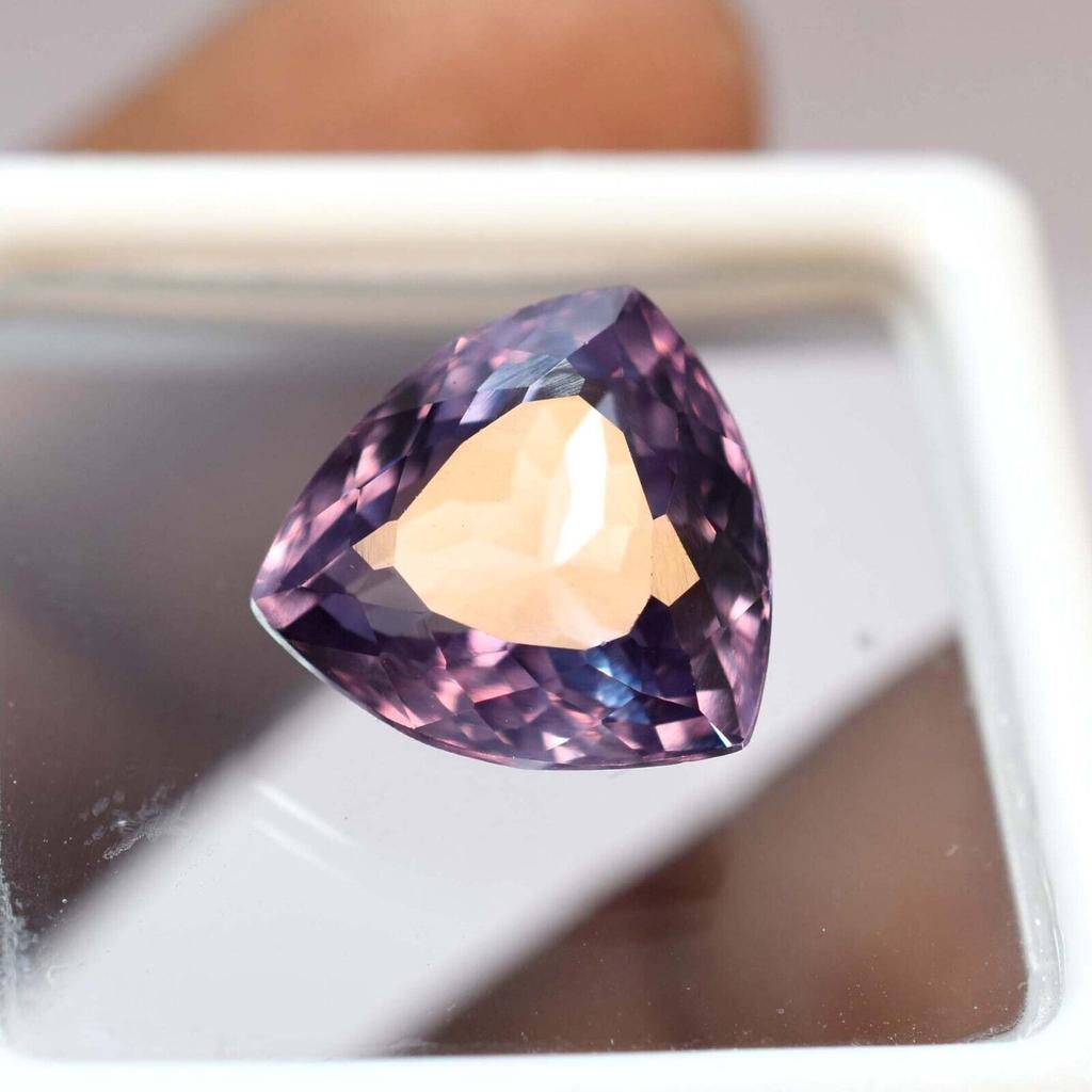Color Change Natural Alexandrite Trillion 8.35 Ct Fabulous Certified Gemstone