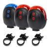 Wysokiej Jakości Rowerowa Lampka Ostrzegawcza LED Rowerowe Lampy Laserowe LED Migająca Lampka Tylne Światło Rowerowe Tylne 5 LED + 2 Laser