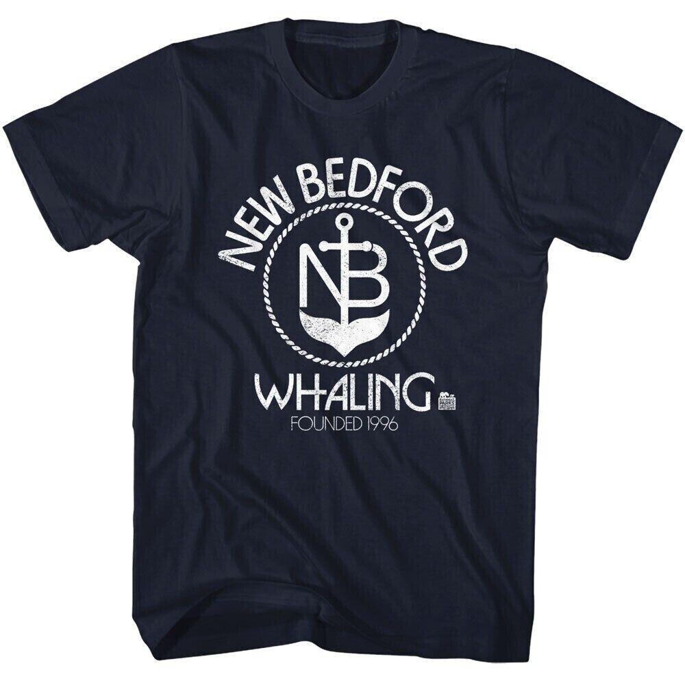 New Bedford Whaling Anchor Men T Shirt S