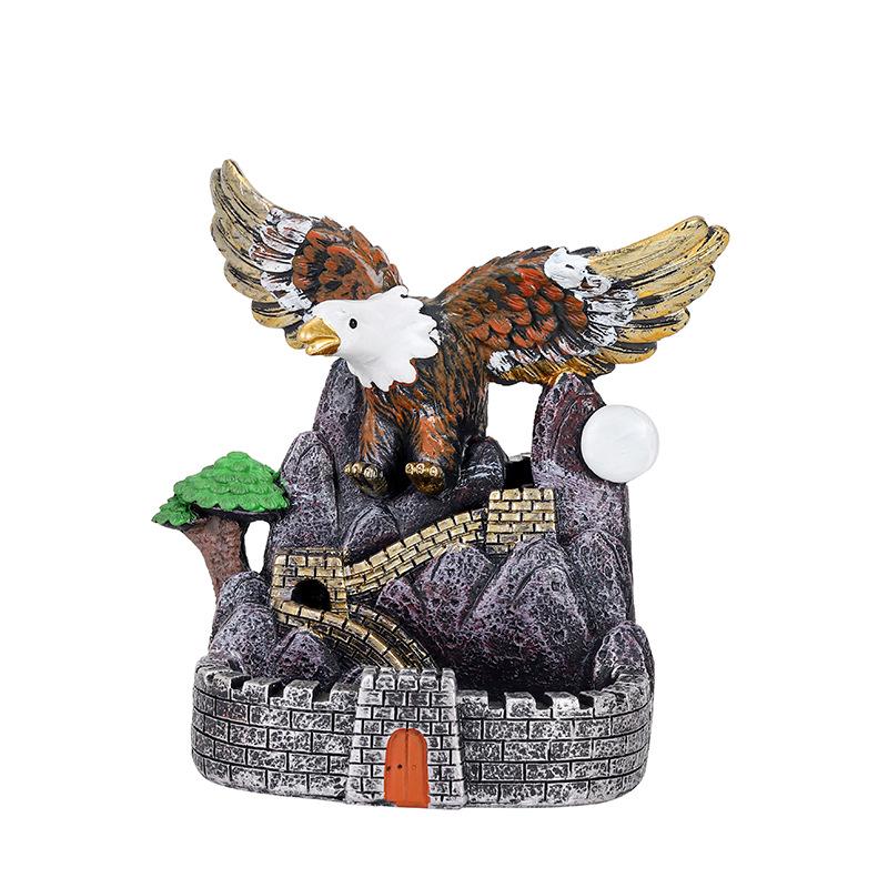 Creative Resin Backflow Incense Burner for Home or Office